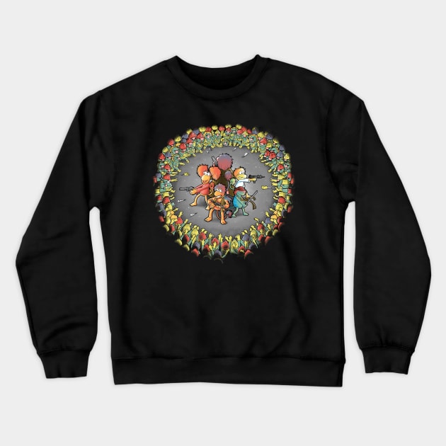 Z-Doozers Crewneck Sweatshirt by Cromanart